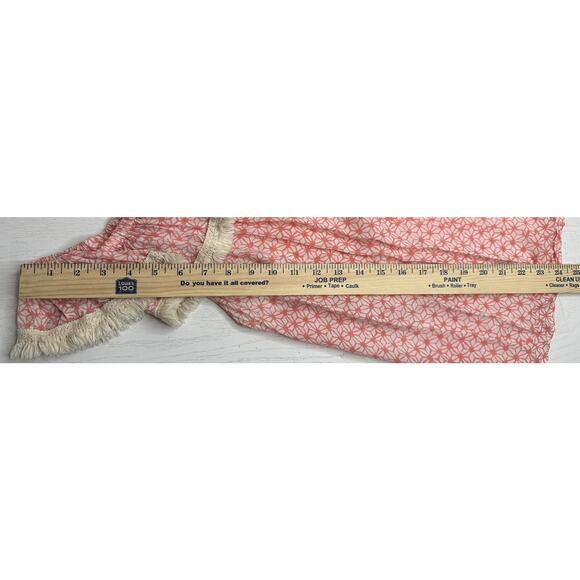 Roberta Roller Rabbit Pink Sleeveless Blouse Daisy Print Bohemian Summer S - Picture 8 of 8